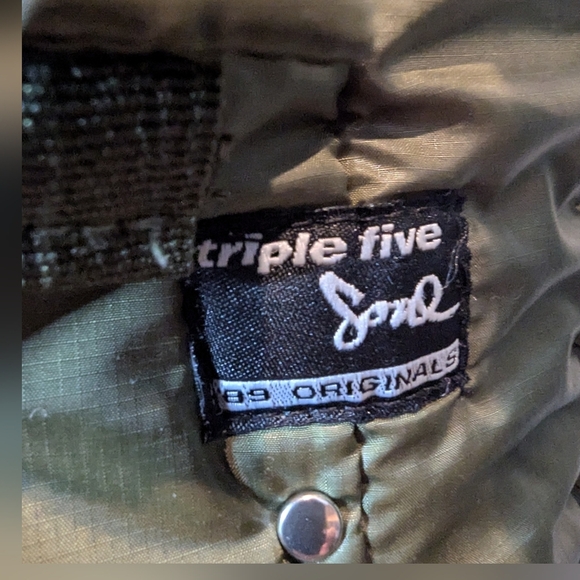 Triple 5 Soul Olive Quilted Women's Jacket Size M - Picture 8 of 16